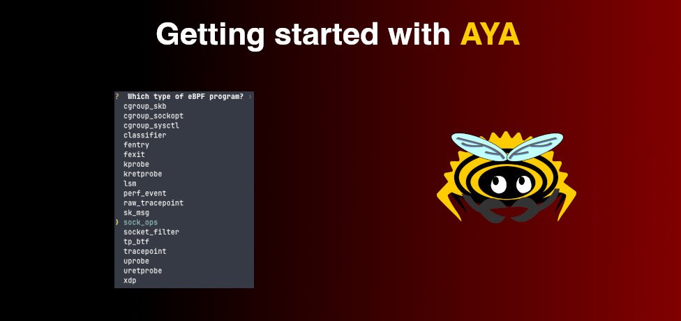 Getting started with eBPF with Aya